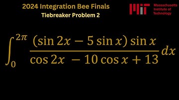 MIT 2024 Integration BEE Finals, Tiebreaker 2