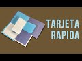 Una Tarjeta SÚPER RÁPIDA y SENCILLA | FaceCraft ✂️ Foldables y Tarjetas