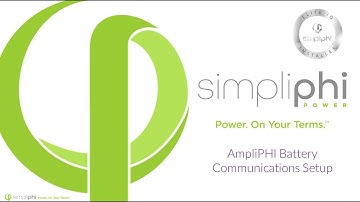 SimpliPhi’s AmpliPHI Battery Communications Setup w/ Sol-Ark