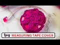 Crochet a LACY MEASURING TAPE Cover with Flower Theme