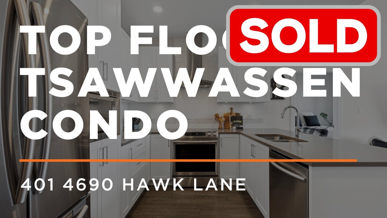 SOLD: 401 4690 Hawk Lane - Tsawwassen Shores Delta - Condo for Sale