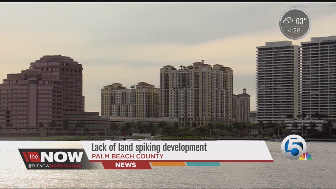 Lack of land spiking development