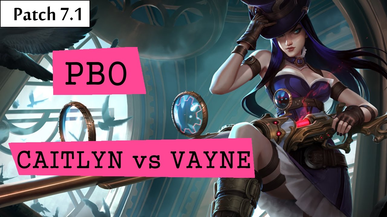 Pbozinho - Caitlyn vs Vayne - Adc | Lol Br Pro Replays
