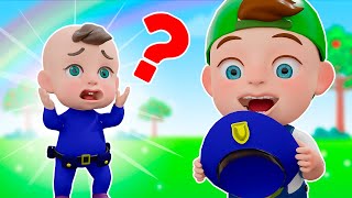 Baby Police Chase Thief + More Nursery Rhymes & Kids Songs