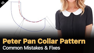 Peter Pan Collar vs. Convertible Collar – Which One Should You Use? [Pattern Making Tutorial]