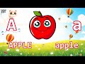 🐢 ABC Song for Children | A for Apple Alphabet Learning | Fun Phonics for Kids