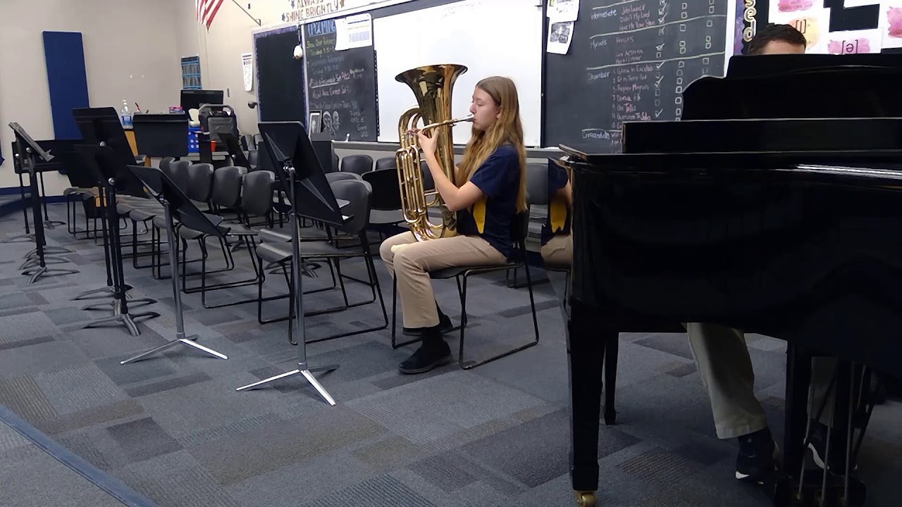Leah's Tuba Solo "Two Pieces" YouTube