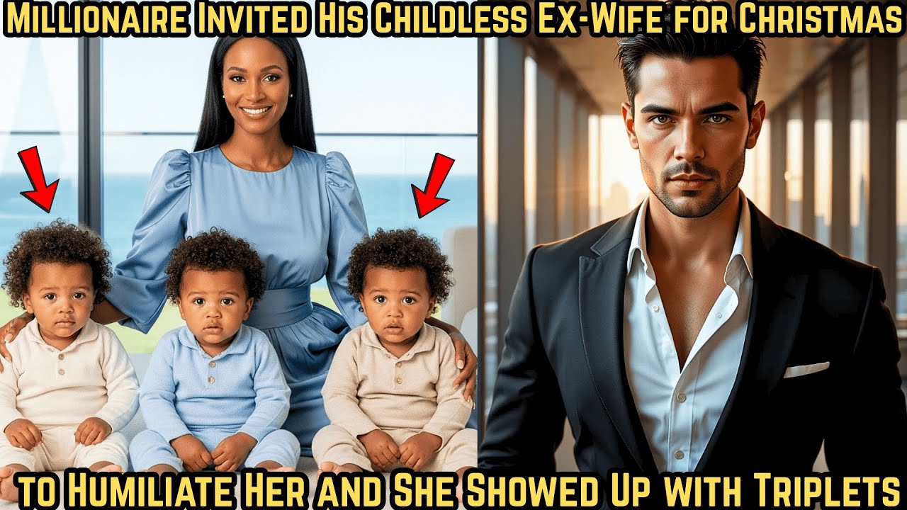 Millionaire Invited His Childless Black Ex-Wife for Christmas to Humiliate Her and She Showed Up wit