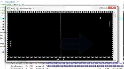 Pong in C++ by me c: