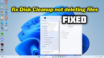 (FIXED) Disk Cleanup not deleting files in Windows 10/11