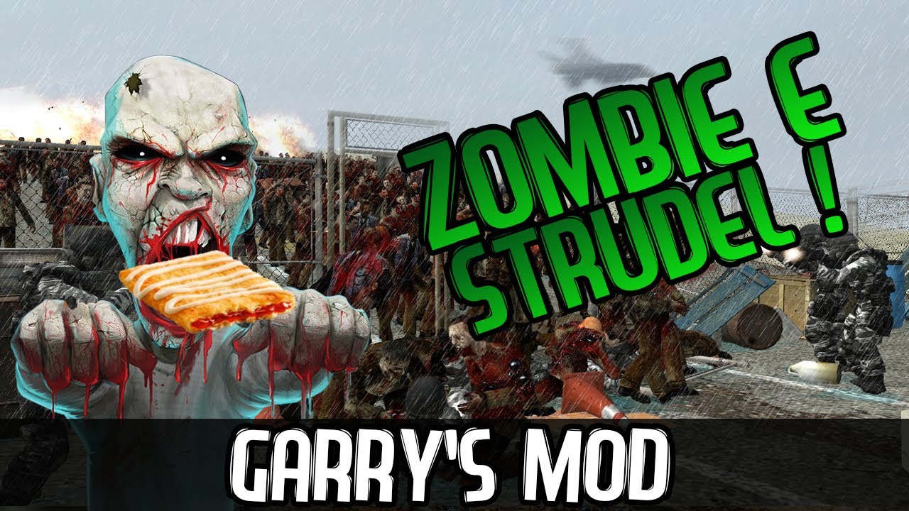ZOMBIE E STRUDEL - Zombie Survival (GMOD ITA Funny Moments)