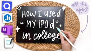 How I Used My iPad in COLLEGE | Apps for Students screenshot 4