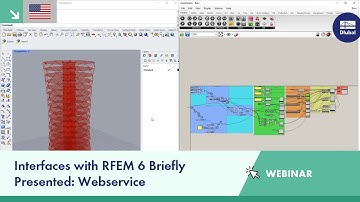 Interfaces with RFEM 6 Briefly Presented: Webservice and Rhino/Grasshopper | Thu, Nov 10, 2022