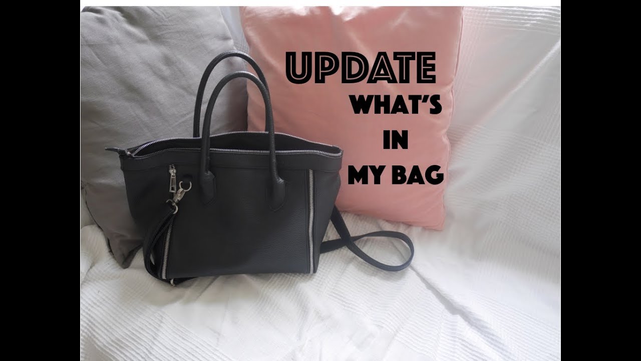 Update What's in my Bag YouTube