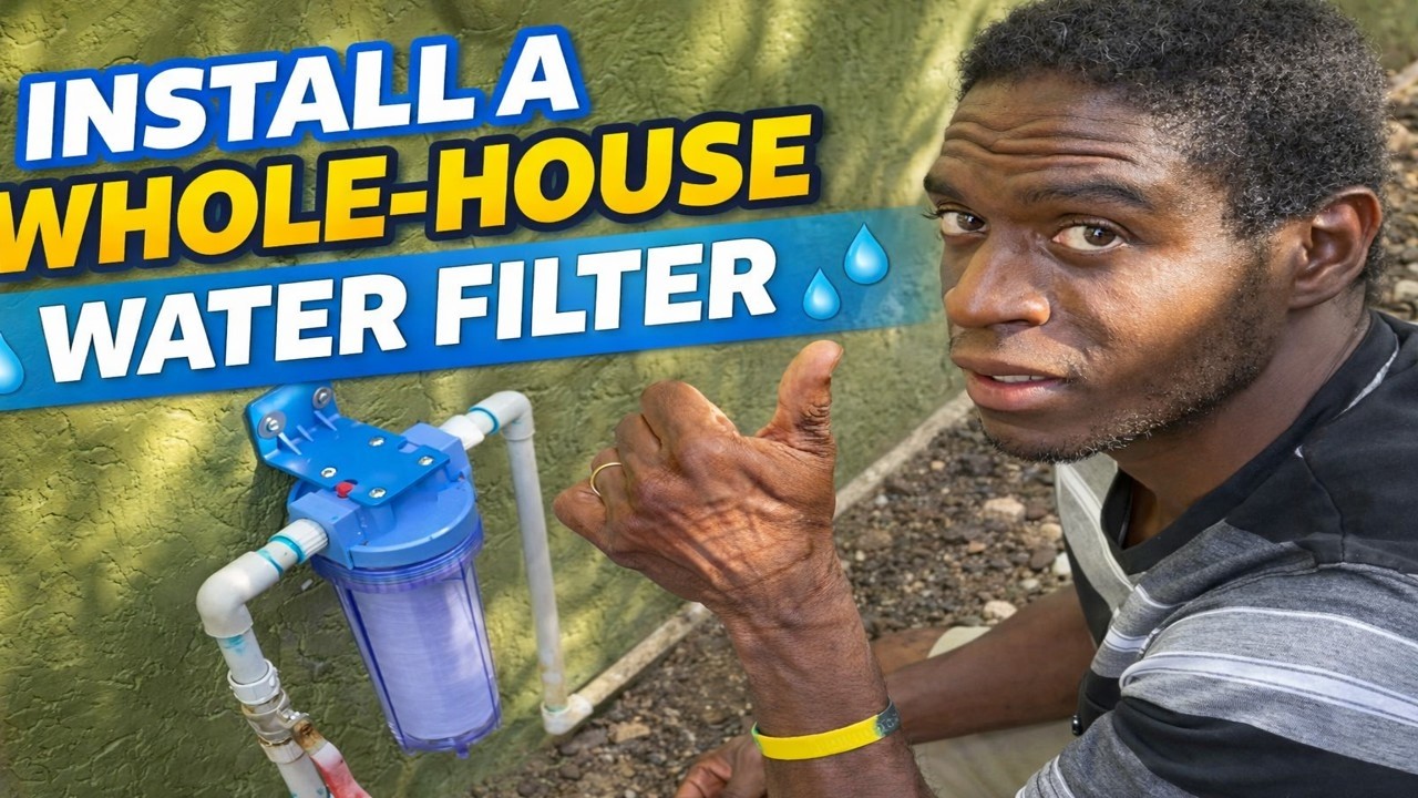 How to Install a Whole-House Water Filter (Step-by-Step) | Ask Wisdom Crafts Innovation
