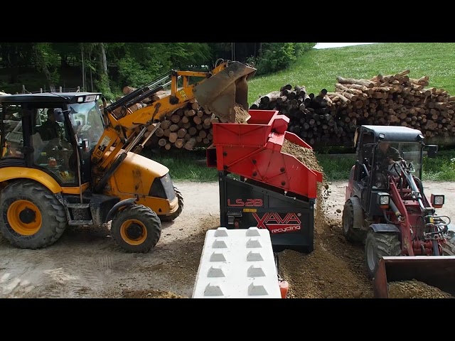 Erde Sieben Xava Recycling