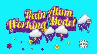 How to make Rain Alam Model  || Rain detector alarm model || physics working model for school
