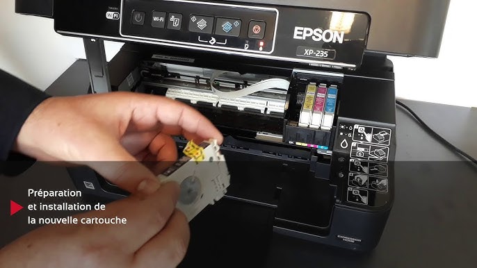 Remplacer les cartouches d'encre sur l'imprimante Epson XP-2150 