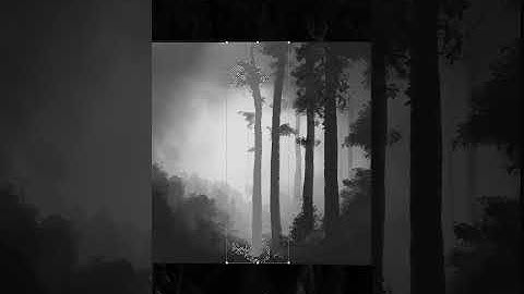 How to paint scary forest digital art #shorts #scary #painting #art