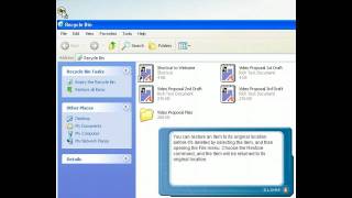 Windows XP - Empty The Recycle Bin - PC Operating Systems