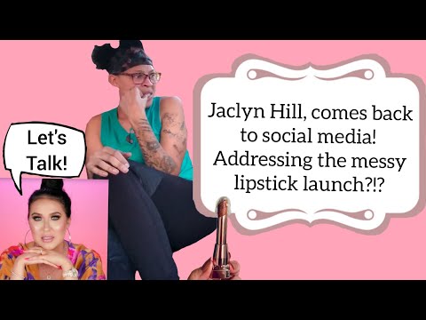 @Jaclyn Hill is BACK!  And ADDRESSING EVERYTHING 🤔