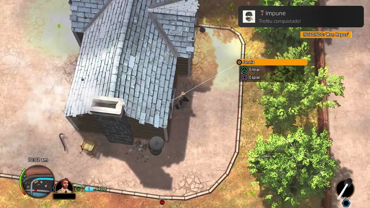 Troféu Impune - Break into a house stealthily, steal $100 of goods, and make a clean getaway - American Fugitive - 🏆 gsFALCON Trophies Troféu Impune - Break into a house stealthily, steal $100 of goods, and make a clean getaway - American Fugitive - 🏆 gsFALCON Trophies