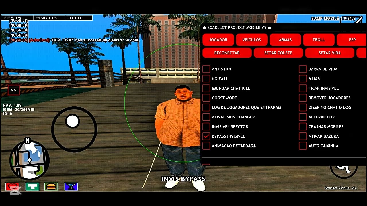 [MENU] BEST HACK SAMP MOBILE ✅ \ هاك صامب 😱