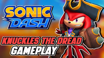 Sonic Dash - Knuckles the Dread Gameplay Showcase