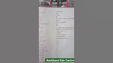 JSSC CGL EXAM /JHARKHAND SPECIAL 40 MARKS/झारखंड के सभी प्रतियोगी परीक्षाओं के लिए महत्वपूर्ण/JPSC