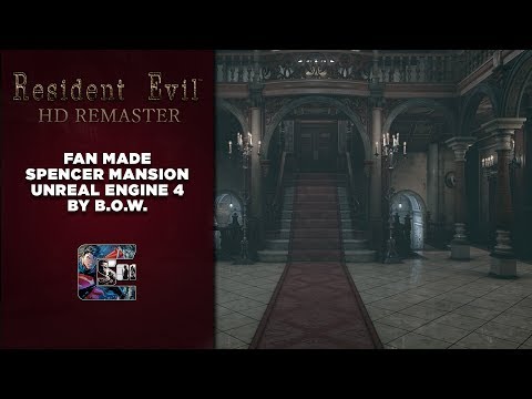 Resident Evil - Spencer Mansion | Unreal Engine 4 | Fan Showcase | 3440x1440 | CenterStrain01