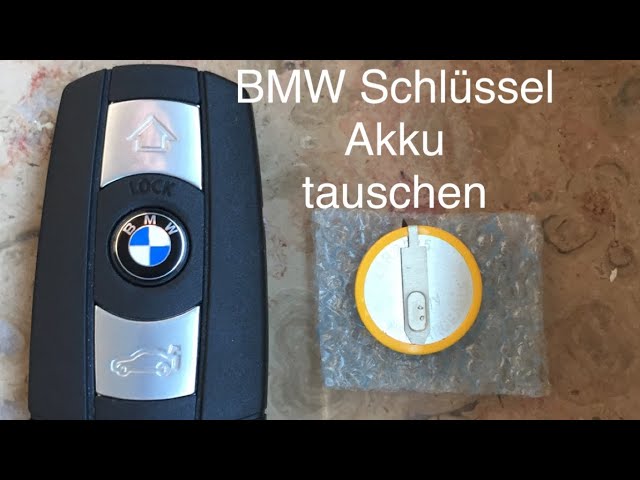 BMW 5er: Batterie wechseln - Fernbedienung - Öffnen und Schließen