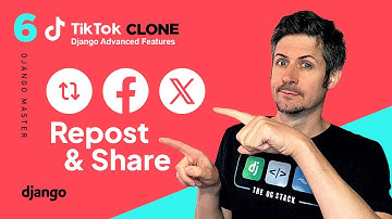 Repost and Social Share - TikTok Clone - Advanced Features Part 6