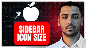 How To Change Finder Sidebar Icon Size On Mac