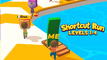 Shortcut Run Levels 1-4 Android iOS 3D Games