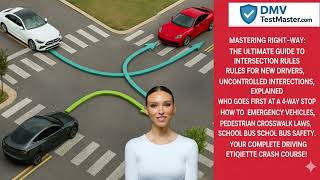 2026 Dmv Right Of Way Rules Dmvtestmaster