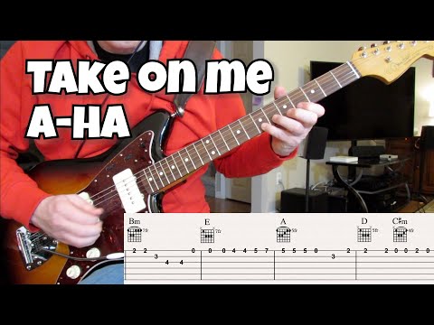 Take On Me (Guitar solo with tabs)