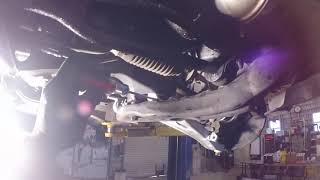 Installing a front lower control arm on a 2002 Subaru wrx - Part 2