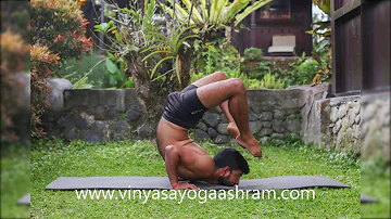 Our lead trainer yogi Ram Ji's yoga posture.