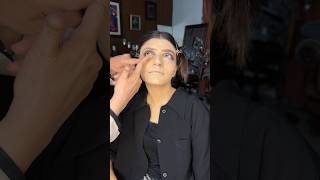 How to apply lenses in easy way #makeupbyash #bridelmakup #shorts