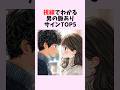 好きな人にしか見せない!視線でわかる男の脈ありサインTOP5 #shorts #恋愛 #恋愛心理学 #恋愛テクニック