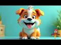 Guau Guau Dance | canciones infantiles con pelota y diversión 🎾🐶💛