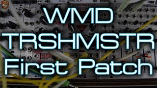 WMD TRSHMSTR モジュラー ディストーション フィルター シンセ WMD TRSHMSTR— Clockface Modular
