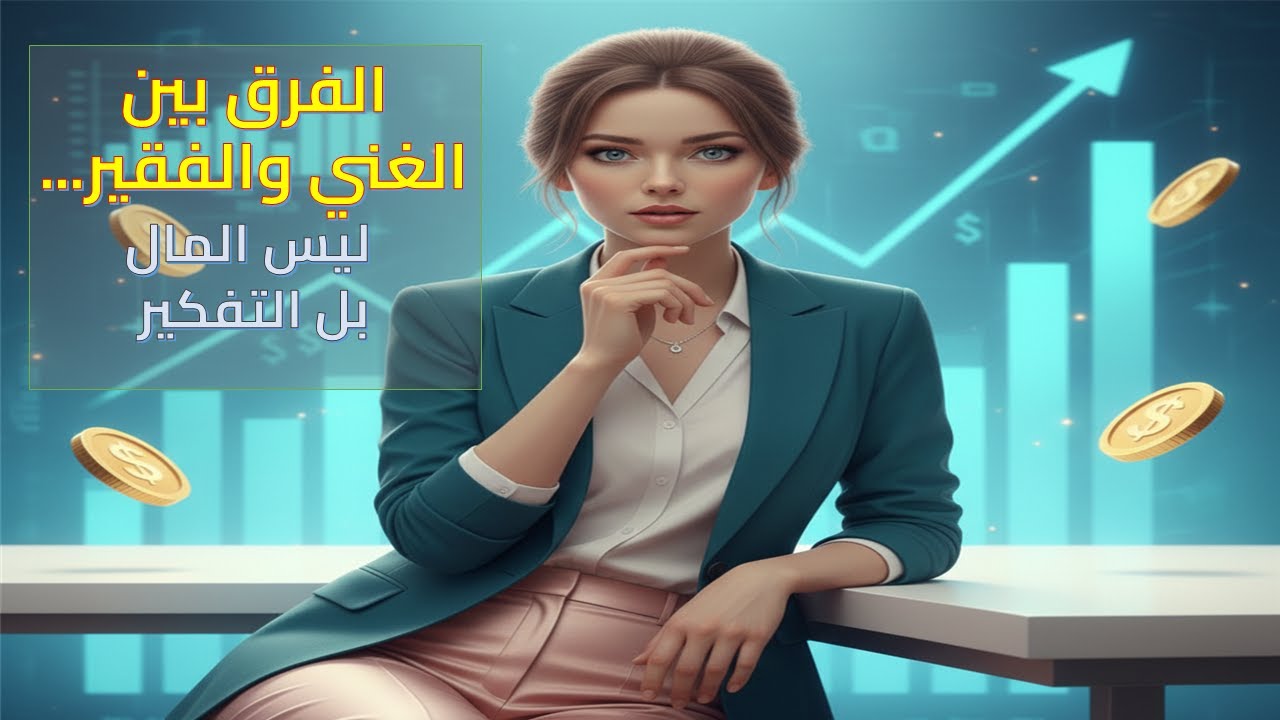 الذكاء المالي: لماذا يعمل الفقراء 12 ساعة ويبقون فقراء؟ الحقيقة التي لا يخبرونك بها