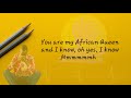 2face Idibia-African Queen (lyrics)