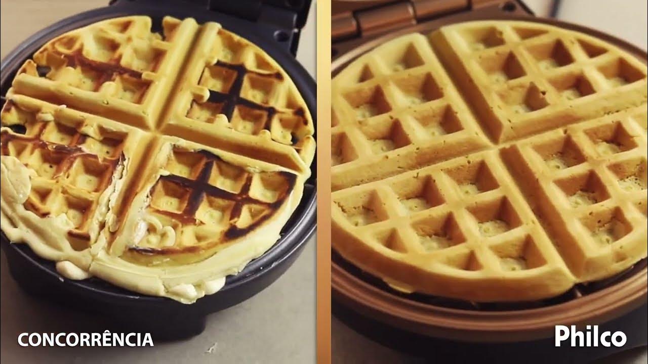 Waffle Maker Philco Maxx Gold PWM02PG YouTube