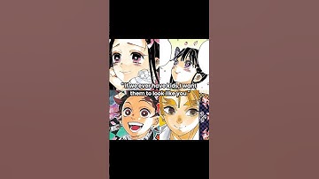 Them to look like..✨🥀#demonslayer #tanjiro #zenitsu #kny #kanao #nezuko #inosuke #fyp #shinobu