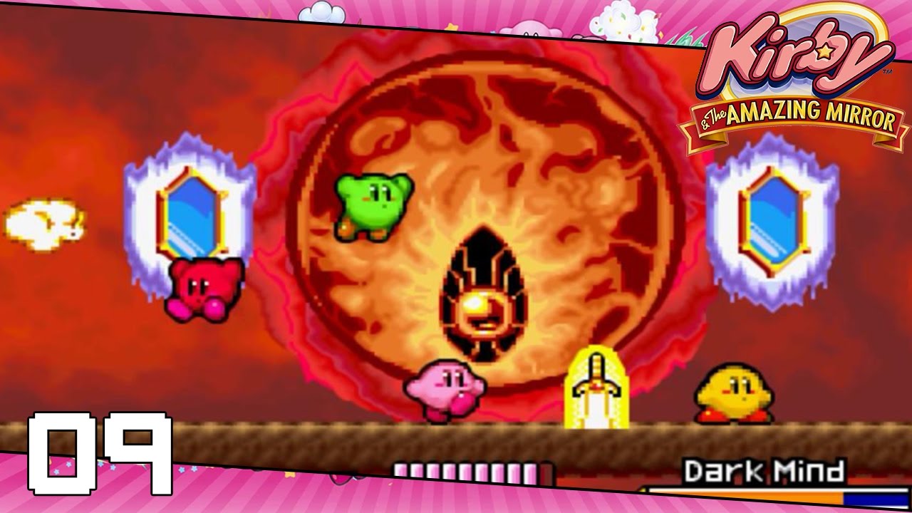 Guía | Kirby y The Amazing Mirror 100% | #9 Final | Dark Mind - YouTube