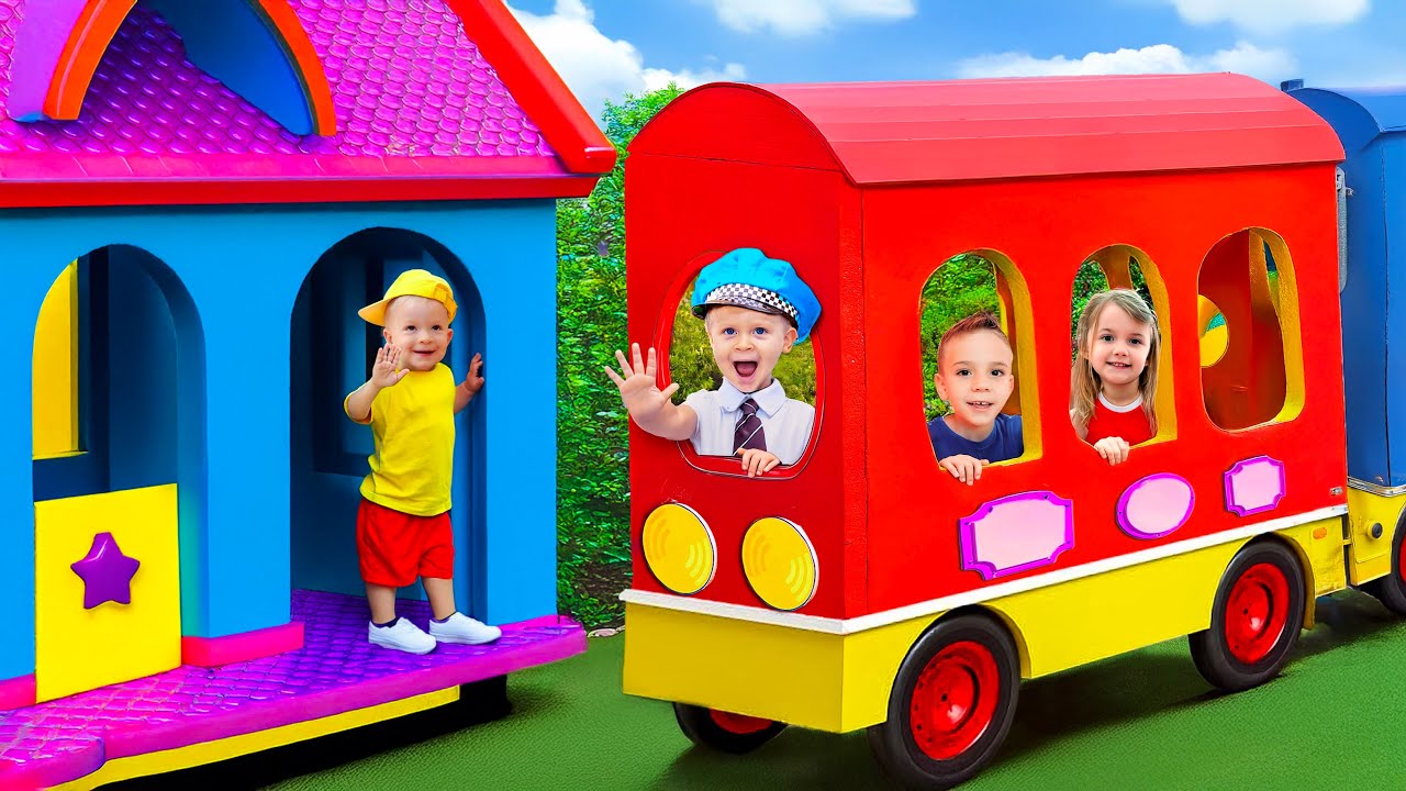 Oliver & PlayHouse Adventure + Thêm video cho trẻ em Diana và Roma tieng viet