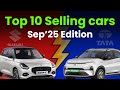 Top 10 Selling Cars of 2025 🔥 | Maruti and Tata Nexon Shocked Everyone! 😱
