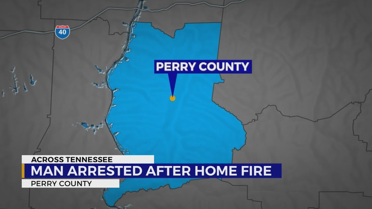 Man arrested in connection with Perry County house fire - YouTube